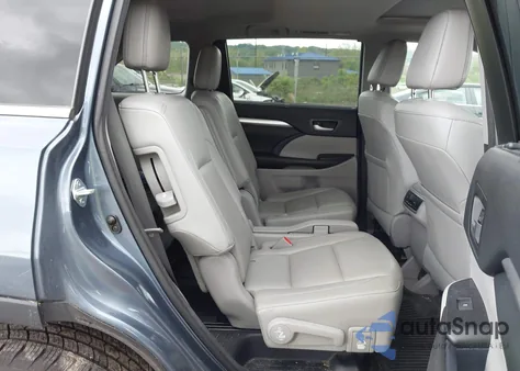 2017 Toyota Highlander Xle from USA, damaged, VIN 5TDJZRFH8HS391841